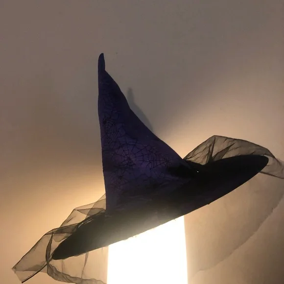 Accessories | Glam Witches Hat With Veil | Poshmark display picture 3
